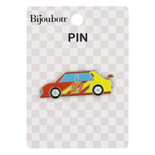 Race Car  Enameled Pin